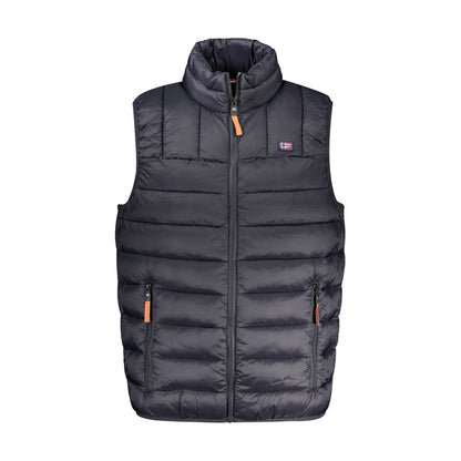 Norway 1963 Black Polyamide Sleeveless Jacket