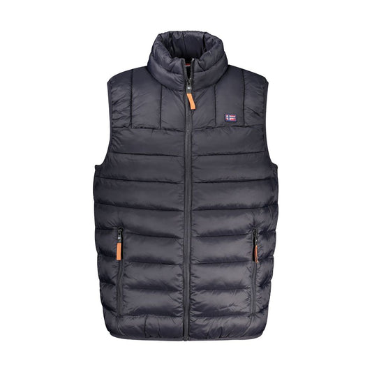 Norway 1963 Black Polyamide Sleeveless Jacket