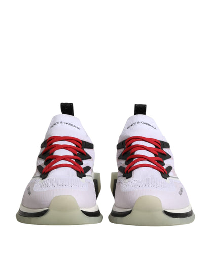 Dolce & Gabbana White SORRENTO Sport Stretch Sneakers