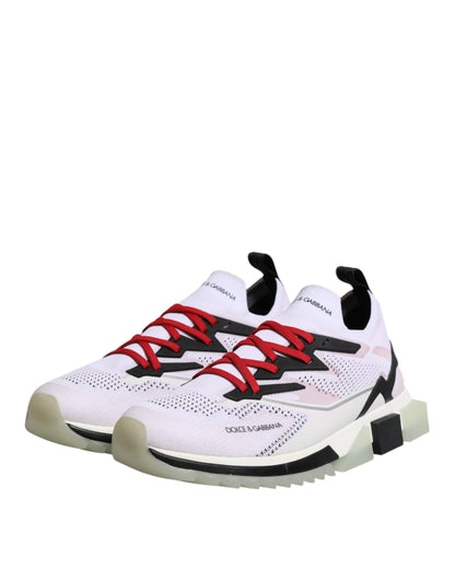 Dolce & Gabbana White SORRENTO Sport Stretch Sneakers