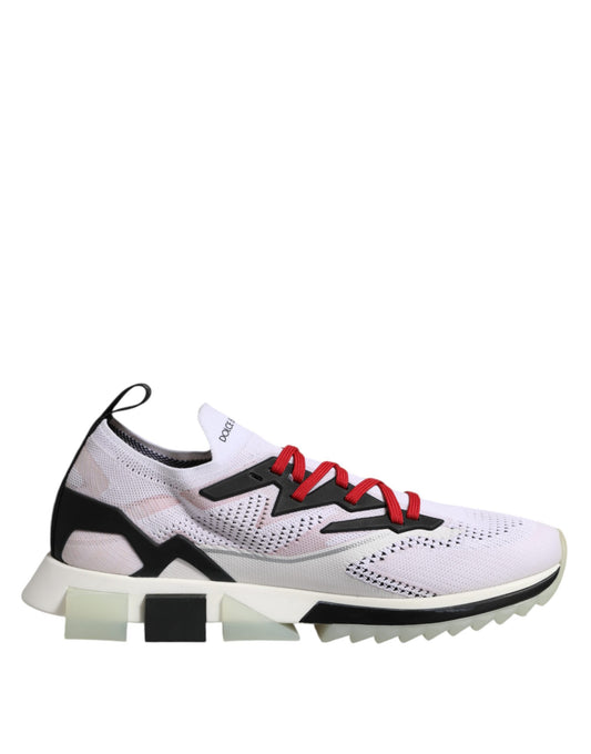 Dolce & Gabbana White SORRENTO Sport Stretch Sneakers