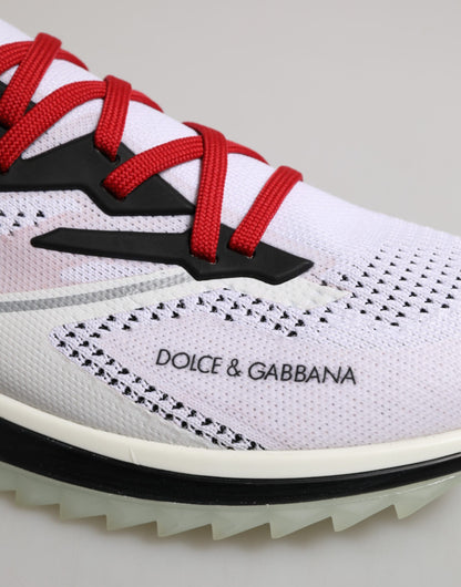 Dolce & Gabbana White SORRENTO Sport Stretch Sneakers