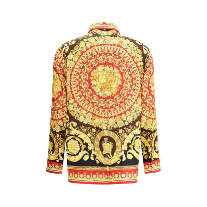 Versace Pure Silk Shirt – Iconic Barocco Print Luxury