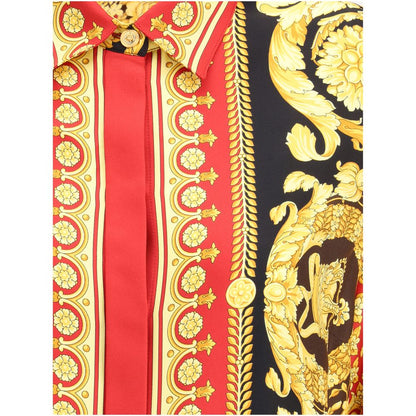 Versace Pure Silk Shirt – Iconic Barocco Print Luxury