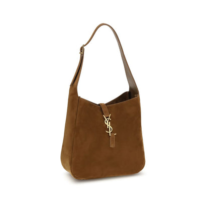 Saint Laurent Le 5 à 7 Suede Shoulder Bag