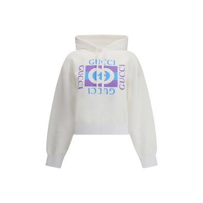 Iconic Gucci Printed Logo Hoodie