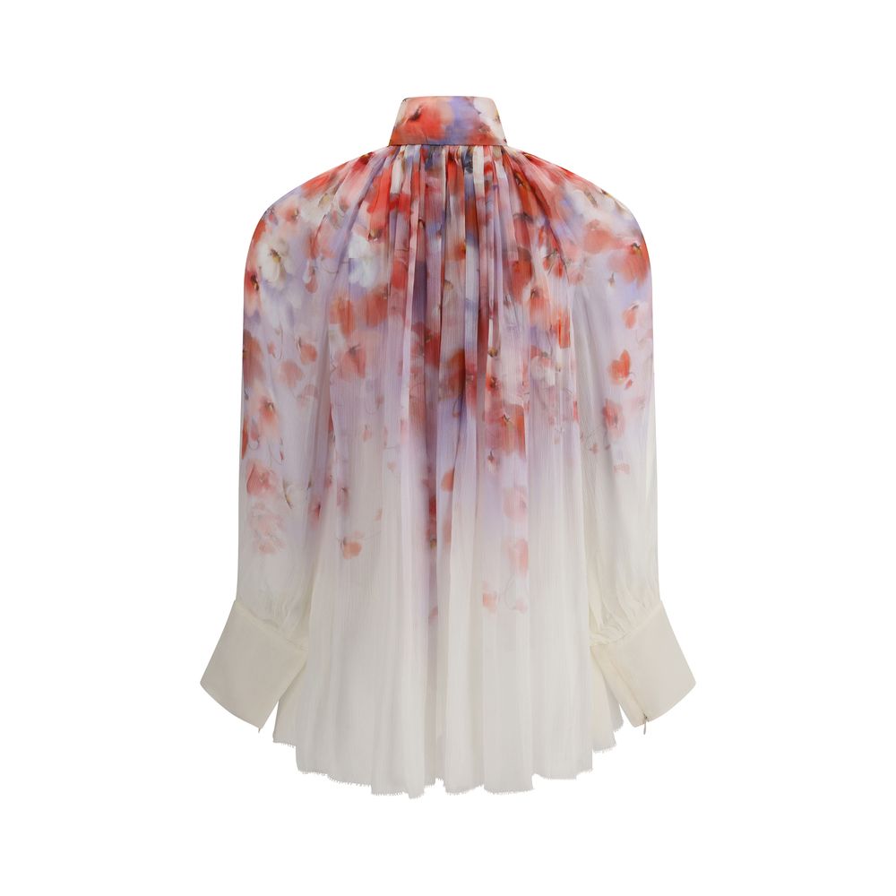Zimmermann Floral Print Crush Blouse