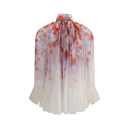 Zimmermann Floral Print Crush Blouse