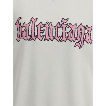 Balenciaga Sweatshirt Dress with Logo