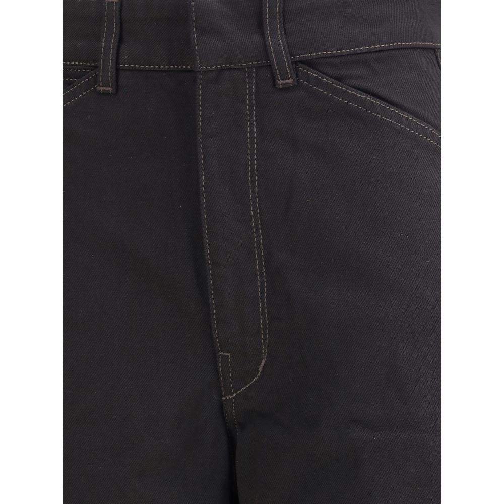 Lemaire High Waisted Barrel Pants