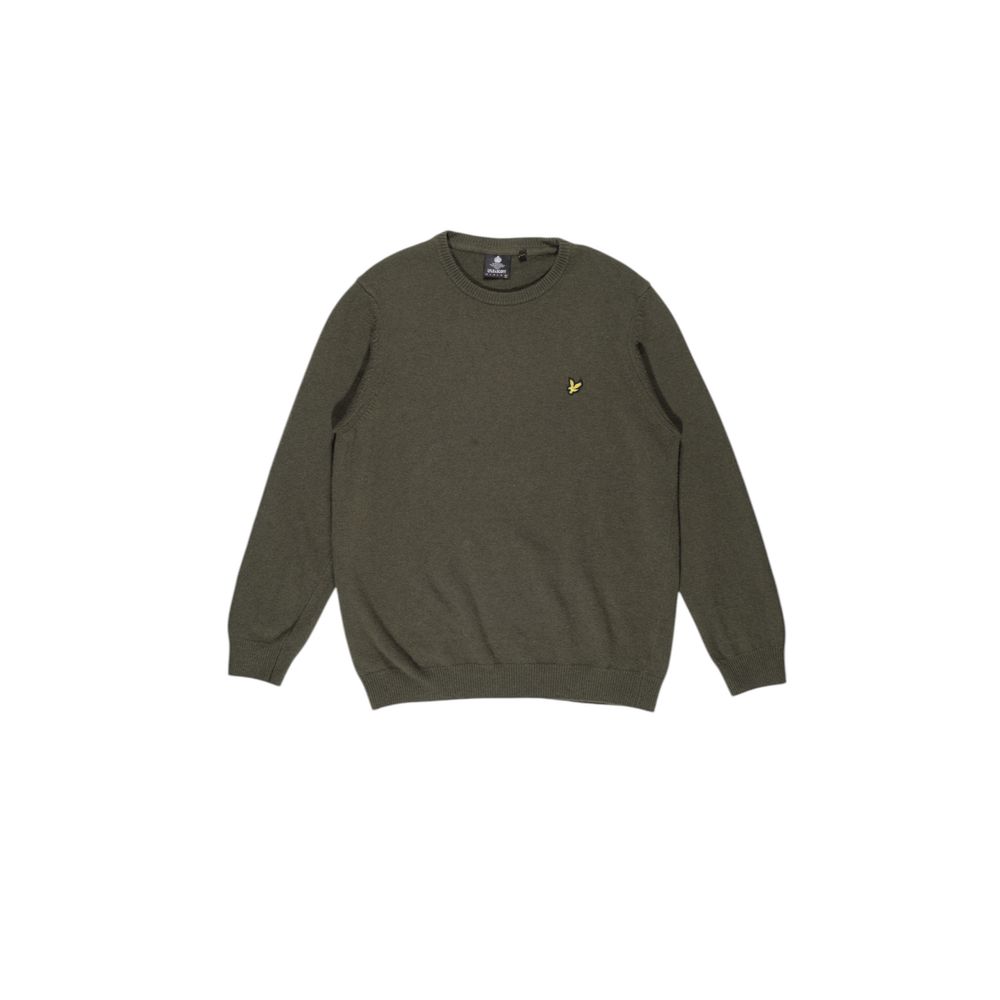 Lyle & Scott Green Wool Sweater for Men