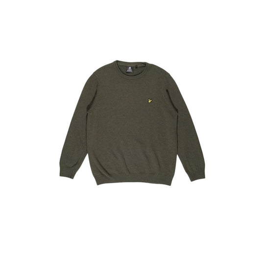 Lyle & Scott Green Wool Sweater for Men