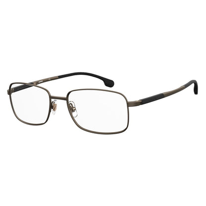 Carrera Men's Optical Glasses – Bronze Metal Square Frame, 55mm