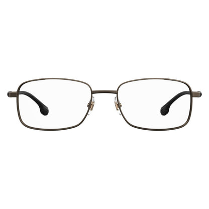 Carrera Men's Optical Glasses – Bronze Metal Square Frame, 55mm