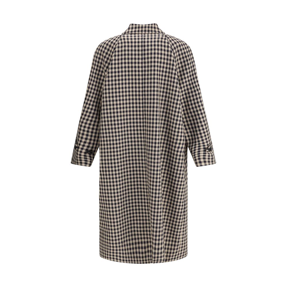 Valentino Vichy Check Coat
