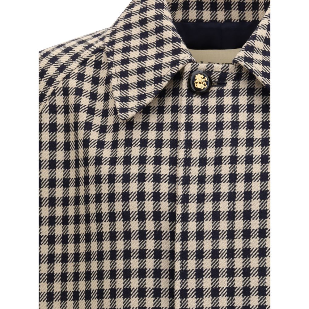 Valentino Vichy Check Coat