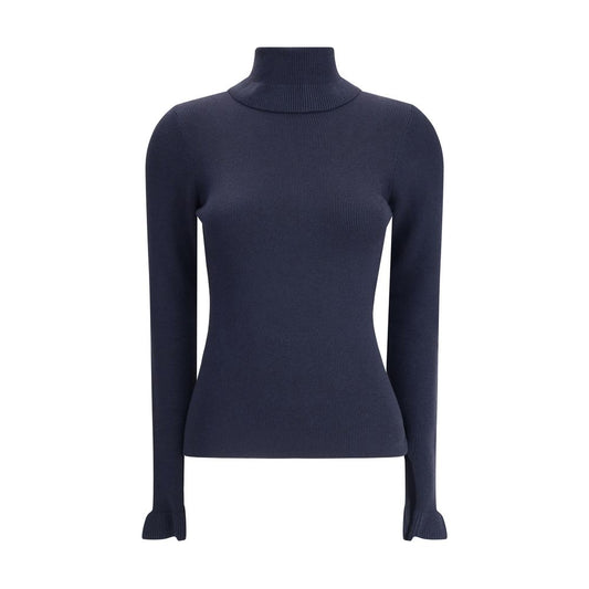 Chloé Turtleneck Sweater - Elegant Wool and Cotton Blend