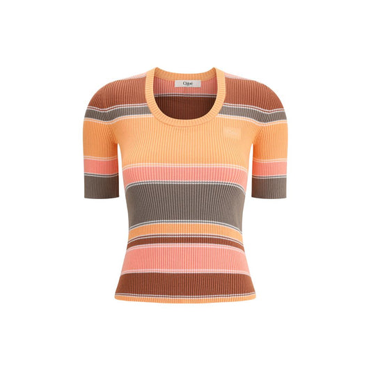Chloé Striped Sweater: Elegant Comfort for Every Occasion
