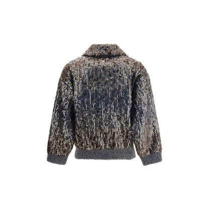 Brunello Cucinelli Sequined Cardigan - Elegance Meets Modernity