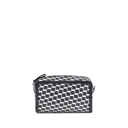 Pierre Hardy Cube Box Shoulder Bag - Calfskin Elegance Meets Geometric Style