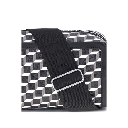 Pierre Hardy Cube Box Shoulder Bag - Calfskin Elegance Meets Geometric Style