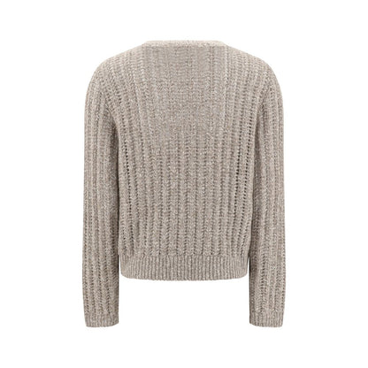 Brunello Cucinelli Lambswool Sweater - A Symphony of Sophistication and Comfort