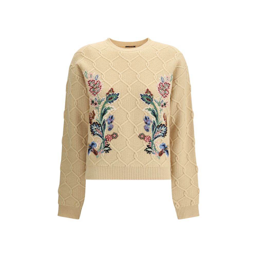 Etro Floral Embroidery Sweater