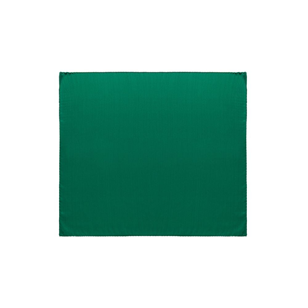 Dolce & Gabbana Green Silk Pocket Square