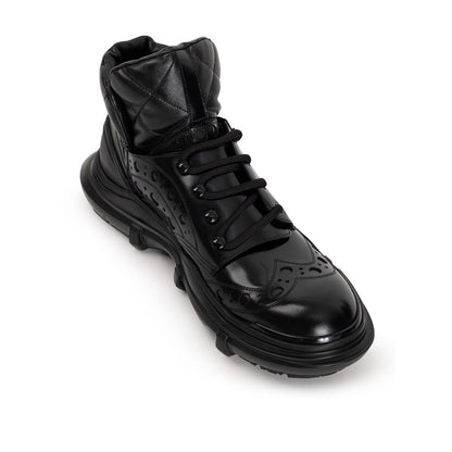 Dolce & Gabbana Black Leather Oxfords and Derby