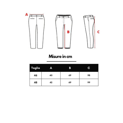 Gucci Blue Cotton Jeans Denim - Tailored Trousers with Web Tape Detail