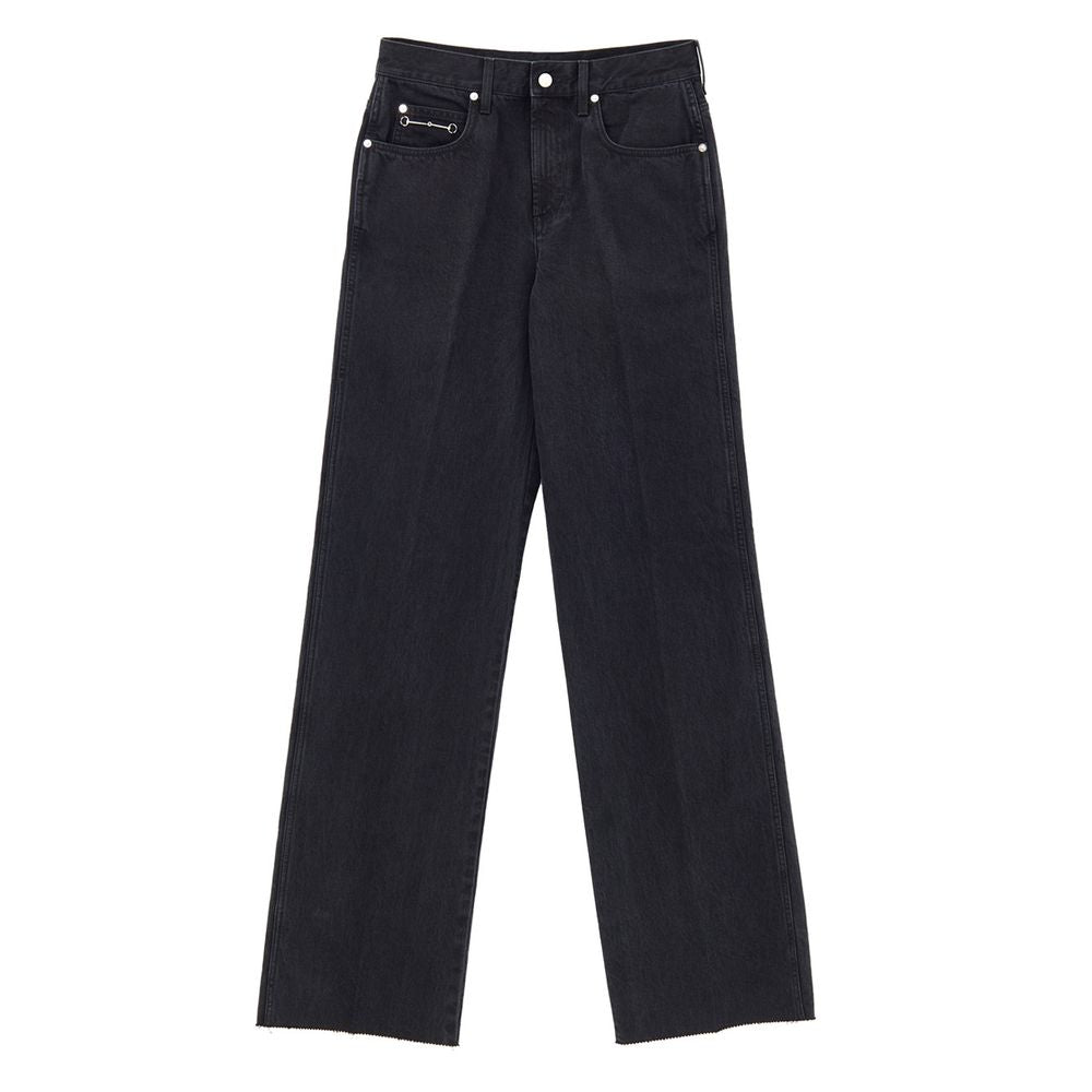 Gucci Black Cotton Jeans Denim - A Statement of Luxury and Style