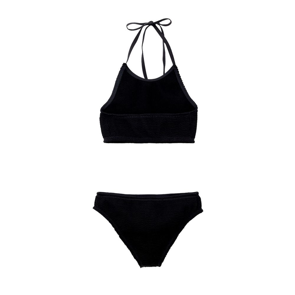 Bottega Veneta Black Halter 2 Piece Bikini