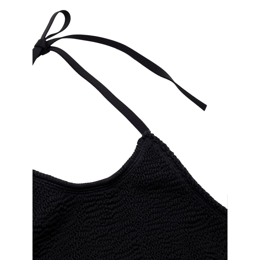 Bottega Veneta Black Halter 2 Piece Bikini