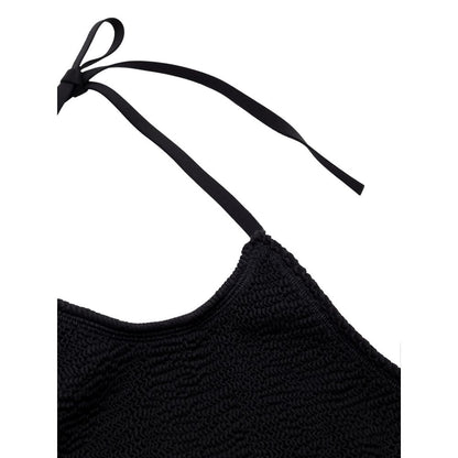 Bottega Veneta Black Halter 2 Piece Bikini