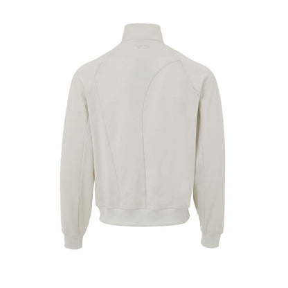 Y-3 White Polyamide Hoody - Slim Fit Technical Sweatshirt