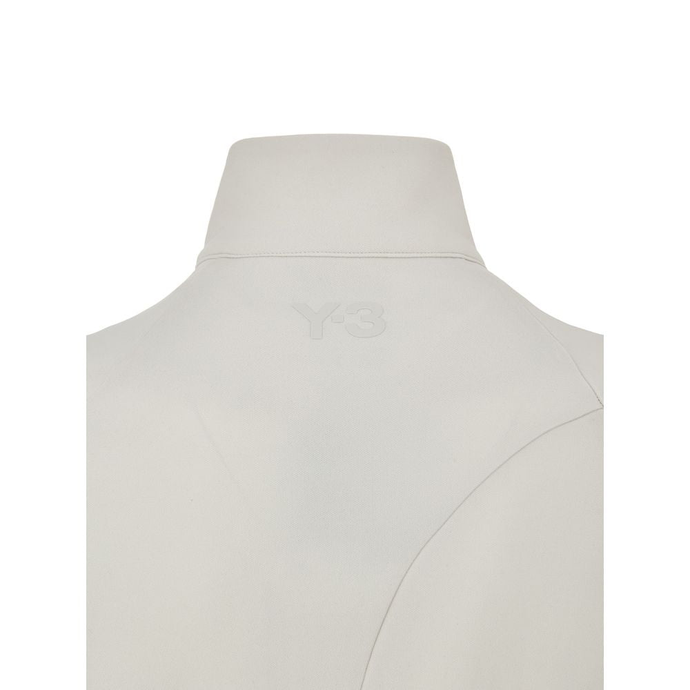 Y-3 White Polyamide Hoody - Slim Fit Technical Sweatshirt