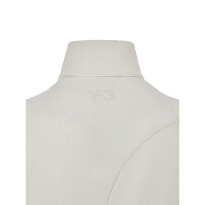 Y-3 White Polyamide Hoody - Slim Fit Technical Sweatshirt