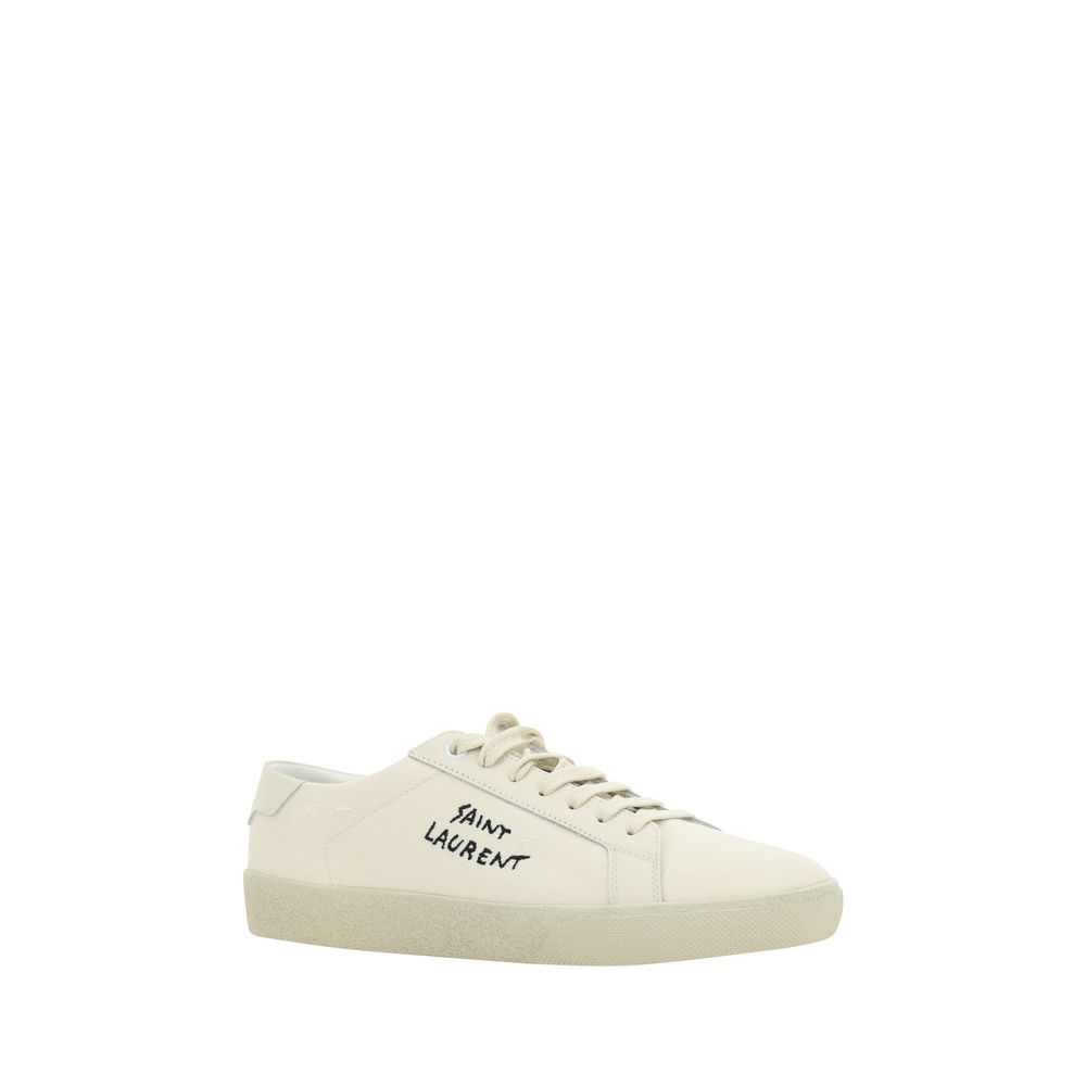 Saint Laurent Cotton Sneakers