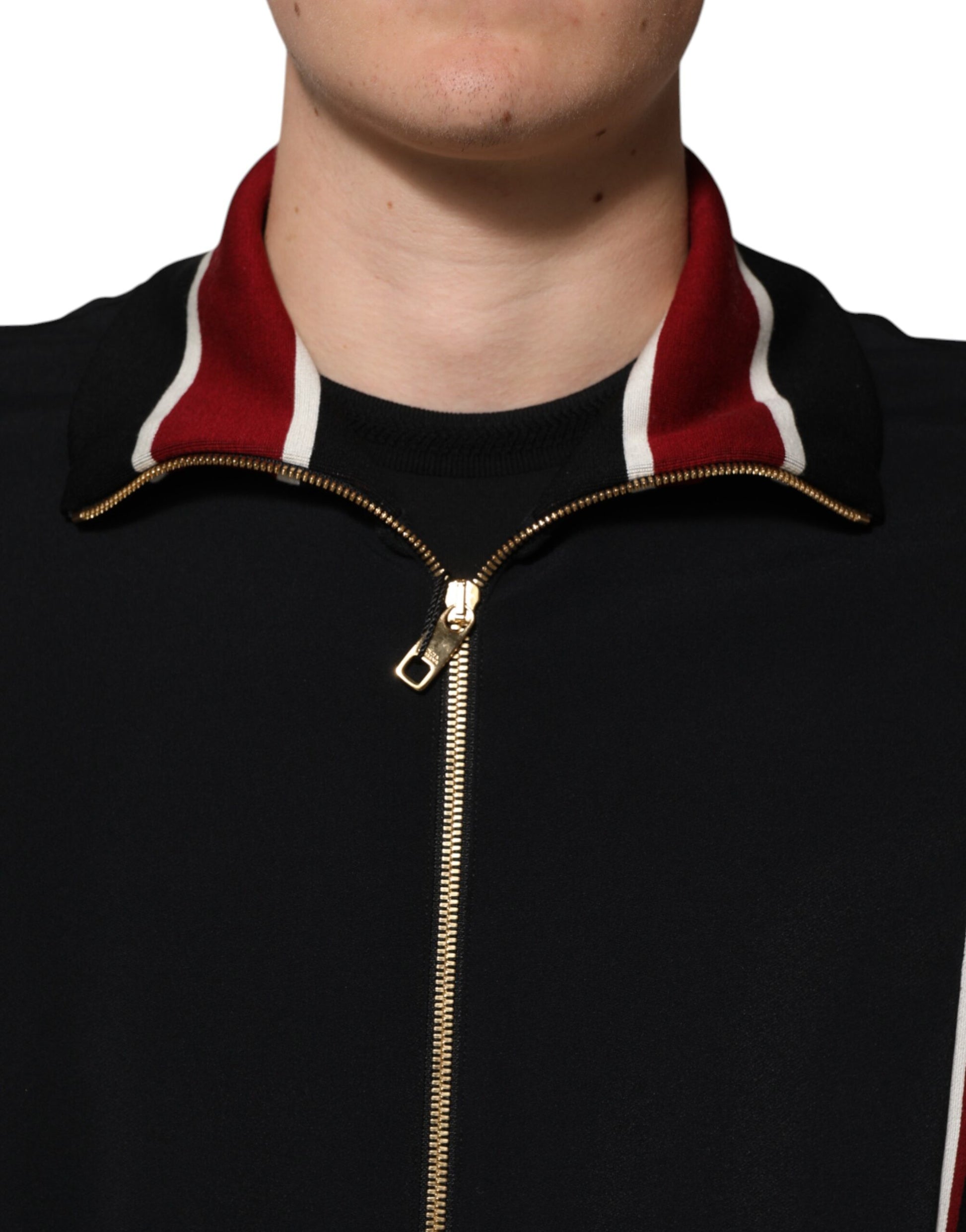 Dolce & Gabbana Black DG King Full Zip Sweatshirt