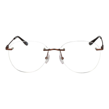 BMW Men's Optical Frames – Bronze Rimless, 56mm