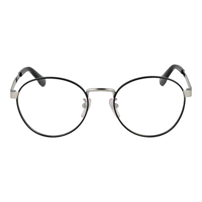 BMW Men's Black Optical Frames – Round Full-Rim Design