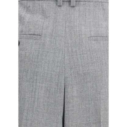 Saint Laurent Wool Wide Leg Pants