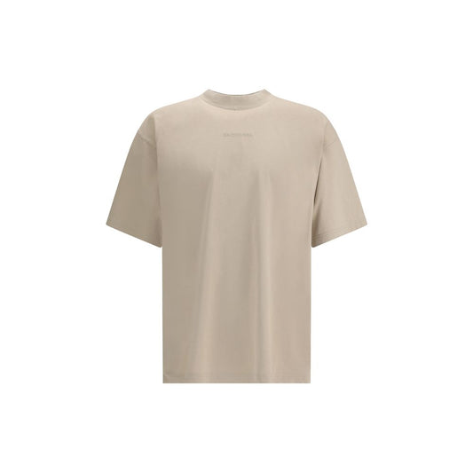 Balenciaga Logoed T-Shirt - Oversized Distressed Classic