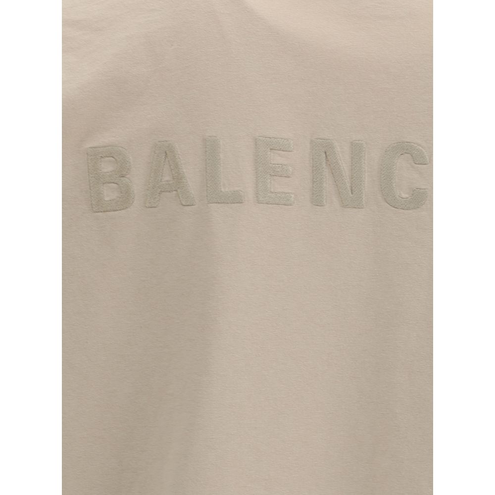 Balenciaga Logoed T-Shirt - Oversized Distressed Classic