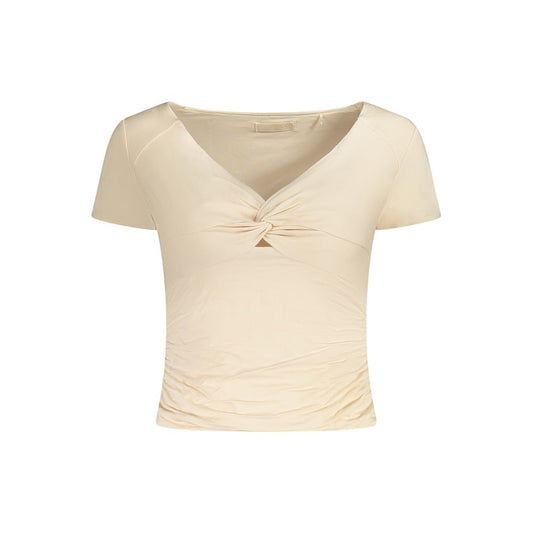 Guess Jeans Pink Modal Short Sleeve T-Shirt