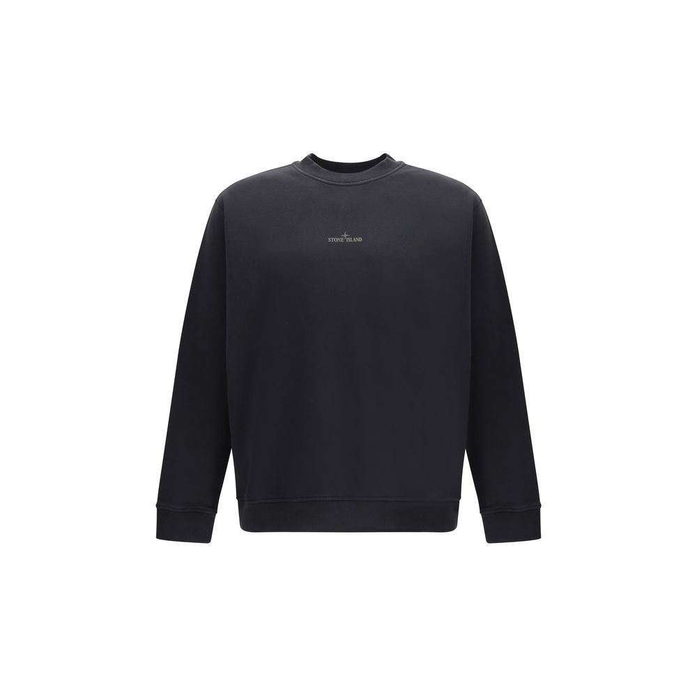 Stone Island Logo Sweatshirt - Classic Comfort and Style