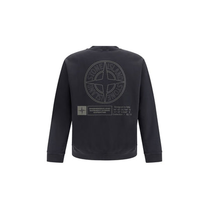 Stone Island Logo Sweatshirt - Classic Comfort and Style