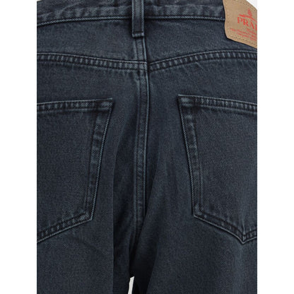 Prada Monochrome Jeans - Timeless Elegance Meets Modern Craftsmanship