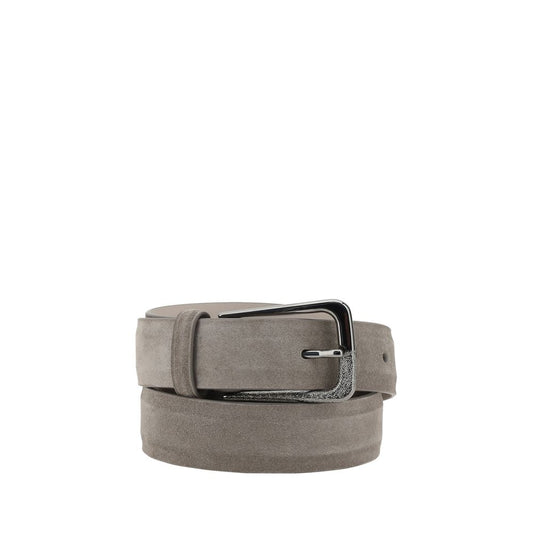Brunello Cucinelli Suede Belt - Elegant Italian Craftsmanship