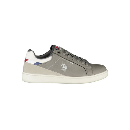 U.S. Polo Assn. Gray Polyester Sneakers